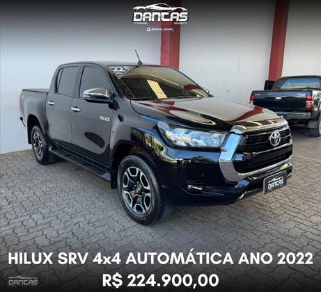 TOYOTA HILUX 2.8 D-4D TURBO DIESEL CD SRV 4X4 AUTOMÁTICO TOYOTA HILUX 2.8 D-4D TURBO DIESEL CD SRV 4X4 AUTOMÁTICO